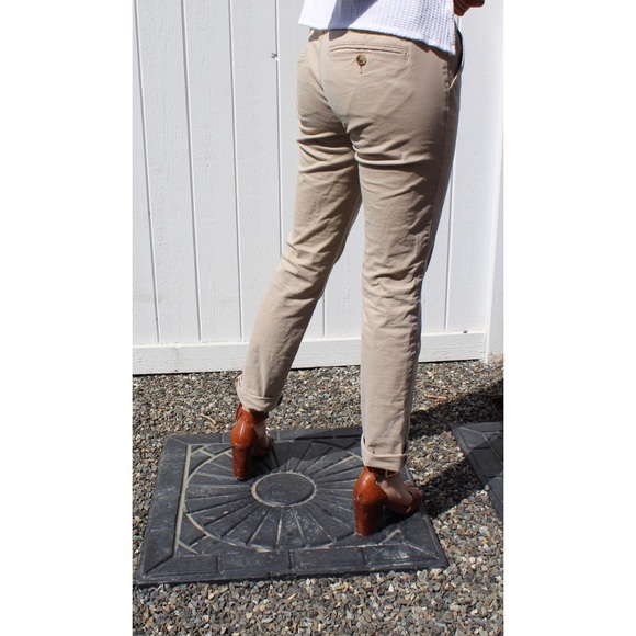 American Eagle Stretch Khakis - Picture 3 of 6